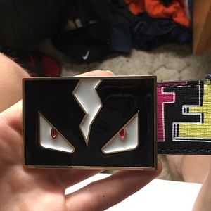 Fendi belt black/multicolor